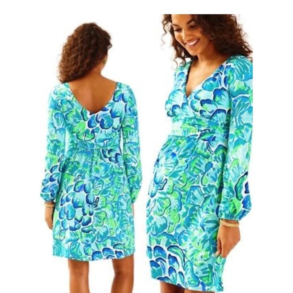 Lilly Pulitzer Fleur Dress in Agate Lazy River
